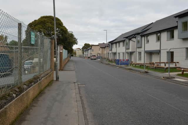 Liddesdale Road in Hawick.