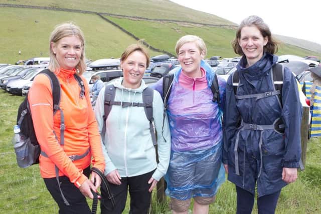Walkers Denise Renilson, Jill Loughton, Pauline Philburn and Wendy Noble.