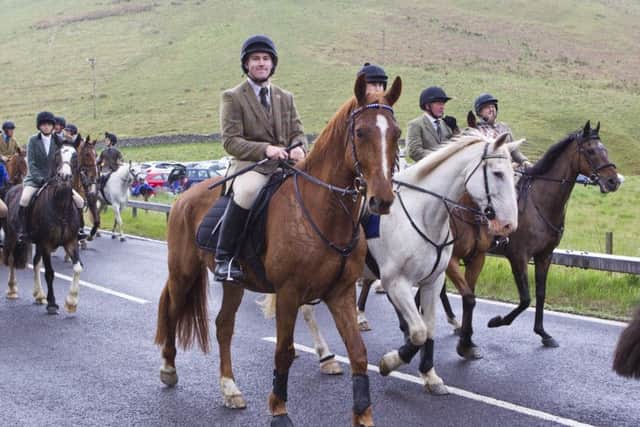 Riders head to Mosspaul.