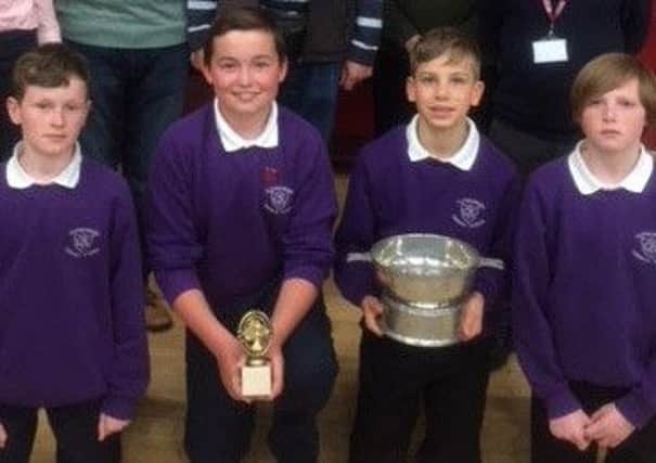 Glendinning won the 2019 Borders primary schools chess competition