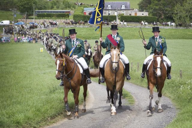 Headford Riding Club IN PICTURES: Hawick Common Riding Friday