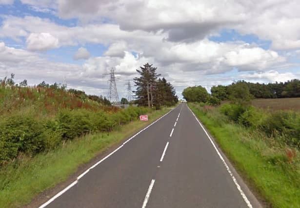 A697 Greenlaw to Coldstream road.