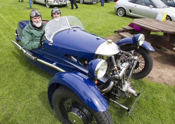There were many eye catching cars, trikes and motorcycles at Denholm.