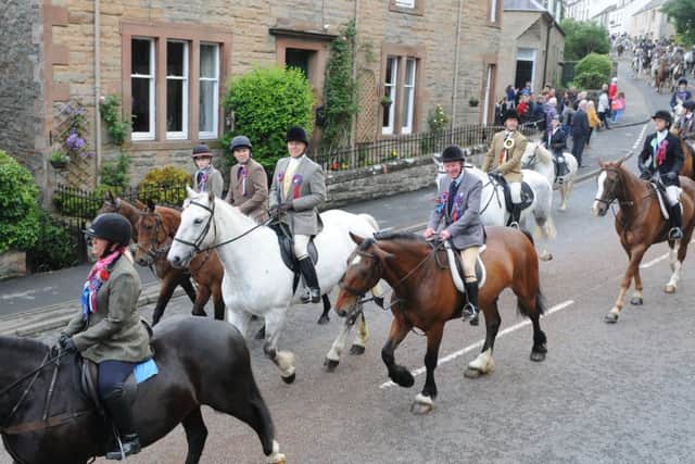 Ex-Standard Bearers Eric Hislop (1966) and George Wilson (1974).