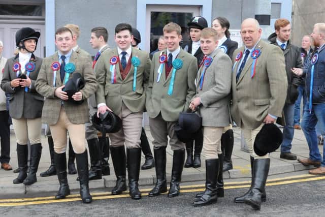 Fraser Easson, Robbie Reilly, Mathew Stanners, Thomas Stanners and Craig Stanners.
