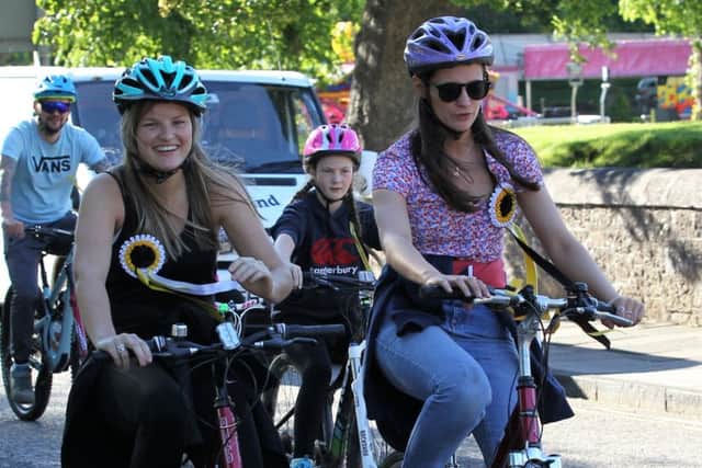 Wednesday evening's Melrosian's bike ride.
