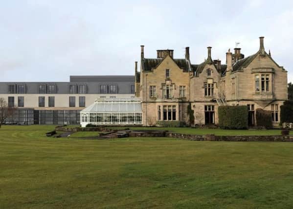 How an extension planned at the Roxburghe Hotel, near Kelso, would look.