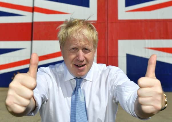 Conservative party leadership contender Boris Johnson.  (Photo by Dominic Lipinski, WPA Pool/Getty Images)
