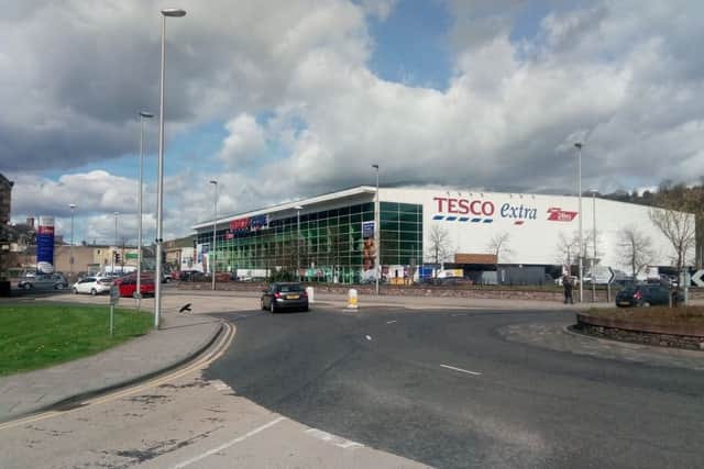 Tesco in Galashiels.