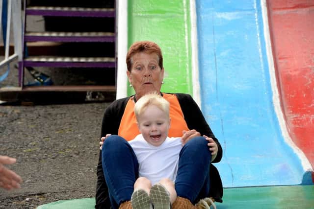 Fun at the fair at Burnfoot Carnival.