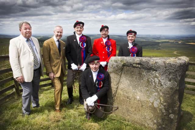 Provost Harvey Oliver, Lord Purvis of Tweed, the callant and his henchmen.