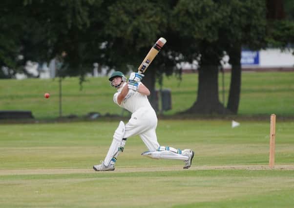 Greg Fenton, who finished 19 not out - his fifth 'not out' in a row - and took three wickets for Selkirk (picture by Grant Kinghorn).