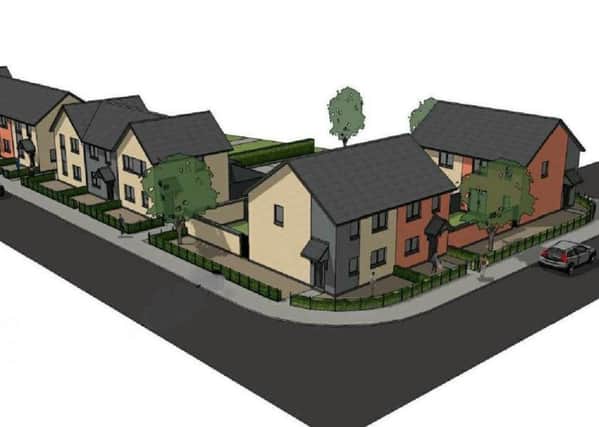 How new houses being planned in Kelso's Angraflat Road will look.
