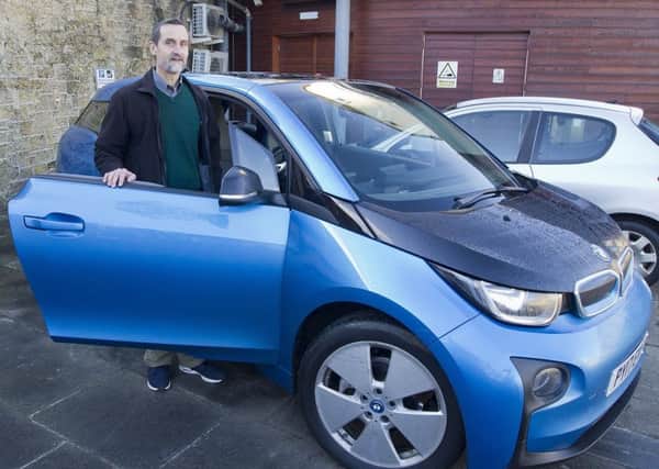 Teviot Electric Car Club project manager Andy Maybury.