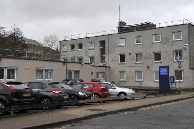 Galashiels police station.