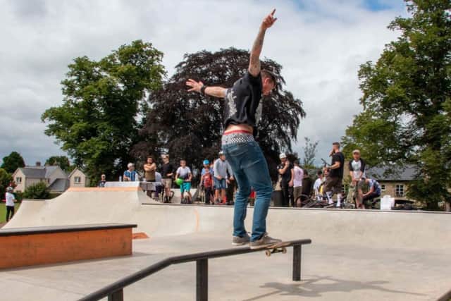 Kelso's first skatepark jam and competition.