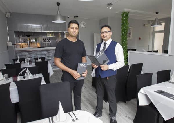 Sunny and Amrik Singh new Tandoori Restaurant, Jedburgh - TAJ Tandoori