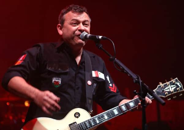 Manic Street Preachers frontman James Dean Bradfield live in London last September.  (Photo by Tim P. Whitby/Getty Images)