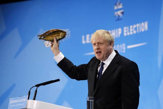 Boris Johnson (Photo by Tolga AKMEN / AFP)TOLGA AKMEN/AFP/Getty Images