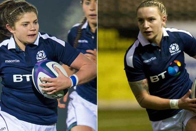 Lisa Thomson, left, and Chloe Rollie