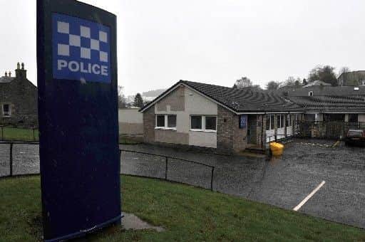 Selkirk police station.
