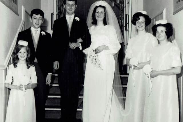The Howlett wedding in 1969.