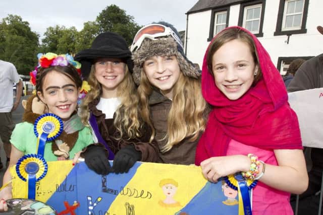 Mirren Pow, Ava Macleod, Isla Pow and Charlotte Santini.