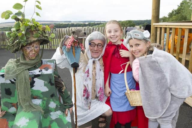 Alec, Arran and Keira Clelland with Tamara Jeffrey.