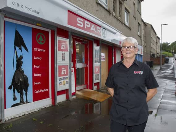Kathryn McCusker, sub-postmistress at Hawick's new Dickson Street post office.