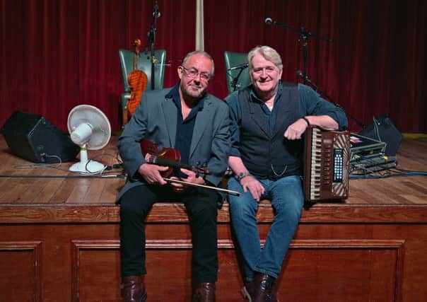 Aly Bain and Phil Cunningham head to Kelso next month.