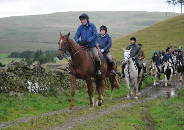 Ian Middleton at Helmburn hill.
