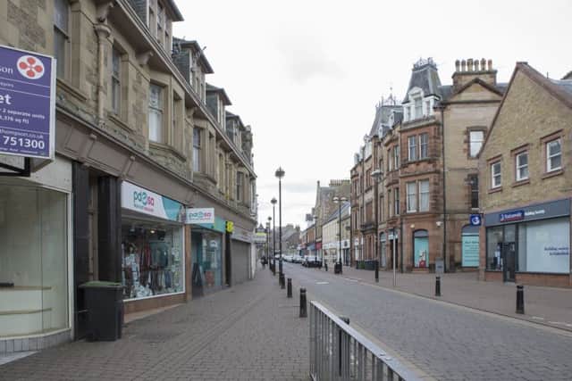 Channel Street in Galashiels.