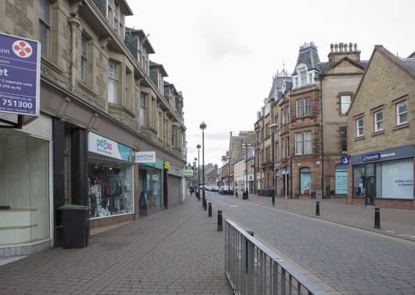 Channel Street in Galashiels.
