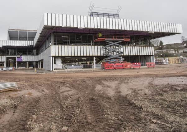 The £32m Jedburgh Grammar Campus is due to open in spring 2020.