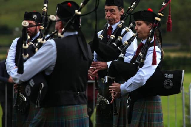 Innerleithen Pipe Band Championships.