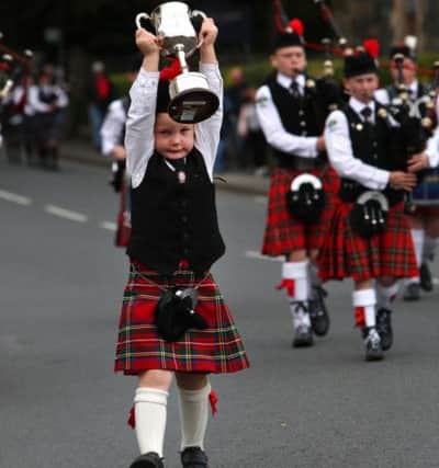 Innerleithen Pipe Band Championships.