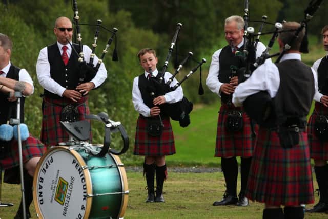Innerleithen Pipe Band Championships.