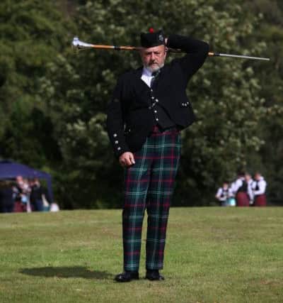 Innerleithen Pipe Band Championships.