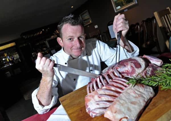 Ross Horrocks, chef and owner of the Caddy Mann near Jedburgh.
