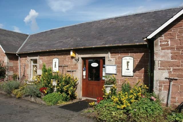 The Caddy Mann restaurant near Jedburgh.