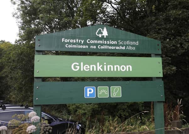 Glenkinnon Community Woodland at Clovenfords.