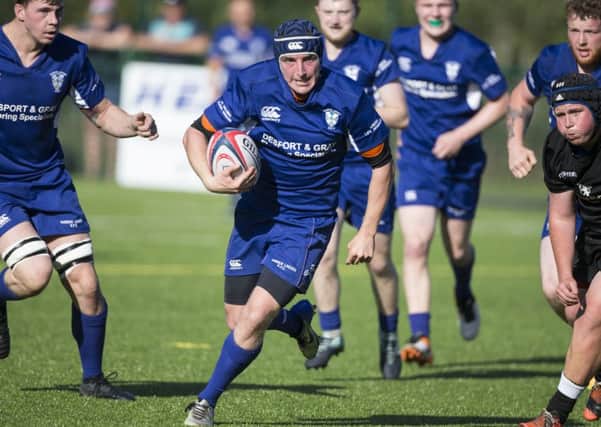 Hawick Linden 27-25 victory over Forrester (picture: Brian Sutherland)