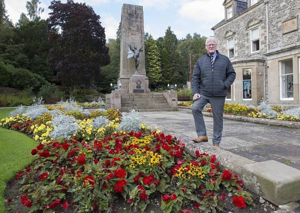 Hawick and Denholm councillor Stuart Marshall at Wilton Park.