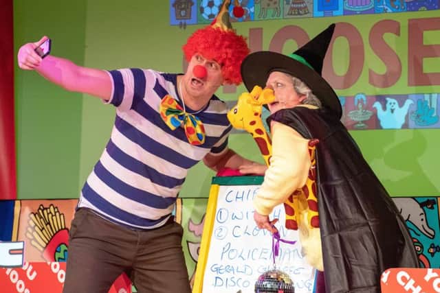 The You Choose children's show in action.