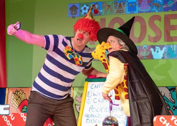 The You Choose children's show in action.