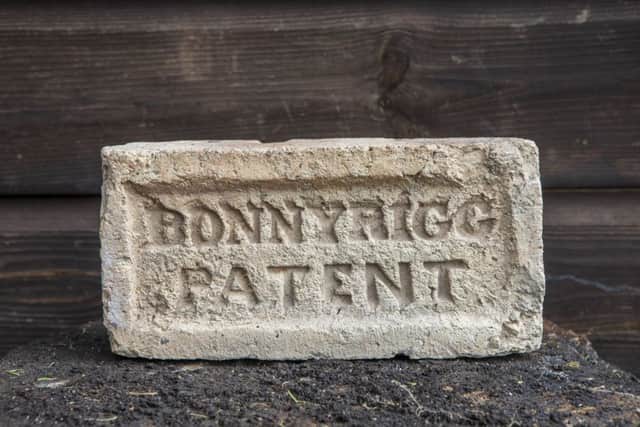 One of the star attractions in Mark Cranston's brick collection. Bonnyrigg recovered in St Petersburg Russia. See SWNS story SWSCbricks. A man who developed a â¬Üpassionâ¬" for bricks has built up a collection of close to 3,500 bricks - which he keeps in his garden SHED. Mark Cranston, from Jedburgh, Scottish Borders, first started collecting bricks in 2010 after he was looking for a brick as a doorstop for his garden shed and found a white painted brick from a former colliery. The retired police sergeant, 56, has built up an eye-watering collection of bricks from around Scotland, England, Wales and abroad over the past nine years. Mark said: â¬SI was just looking for a brick to keep the garage door open and the first I picked up had a name on it.