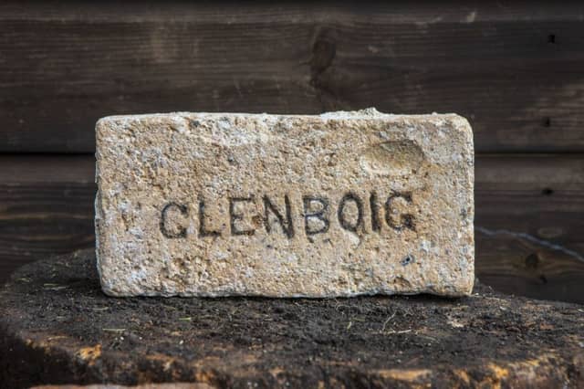 One of the star attractions in Mark Cranston's brick collection. Glenboig from a shipwreck off Hawaii. See SWNS story SWSCbricks. A man who developed a â¬Üpassionâ¬" for bricks has built up a collection of close to 3,500 bricks - which he keeps in his garden SHED. Mark Cranston, from Jedburgh, Scottish Borders, first started collecting bricks in 2010 after he was looking for a brick as a doorstop for his garden shed and found a white painted brick from a former colliery. The retired police sergeant, 56, has built up an eye-watering collection of bricks from around Scotland, England, Wales and abroad over the past nine years. Mark said: â¬SI was just looking for a brick to keep the garage door open and the first I picked up had a name on it.