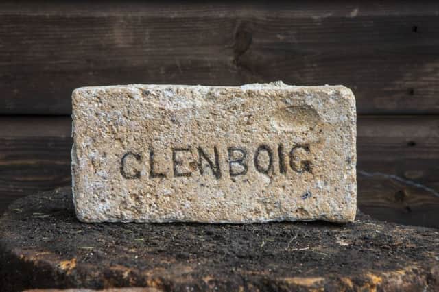 One of the star attractions in Mark Cranston's brick collection.  Glenboig from a shipwreck off Hawaii. See SWNS story SWSCbricks. A man who developed a â¬Üpassionâ¬" for bricks has built up a collection of close to 3,500 bricks - which he keeps in his garden SHED. Mark Cranston, from Jedburgh, Scottish Borders, first started collecting bricks in 2010 after he was looking for a brick as a doorstop for his garden shed and found a white painted brick from a former colliery. The retired police sergeant, 56, has built up an eye-watering collection of bricks from around Scotland, England, Wales and abroad over the past nine years. Mark said: â¬SI was just looking for a brick to keep the garage door open and the first I picked up had a name on it.