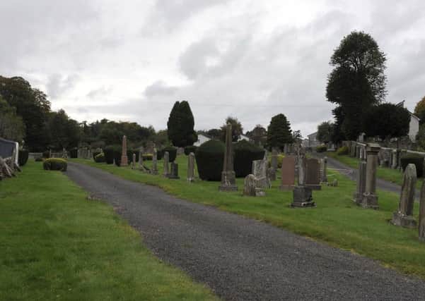 Weirhill Cemetery in Melrose.