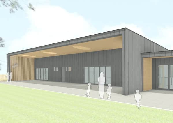 How a planned new early-years centre at St Ronan's Primary School in Innerleithen will look.